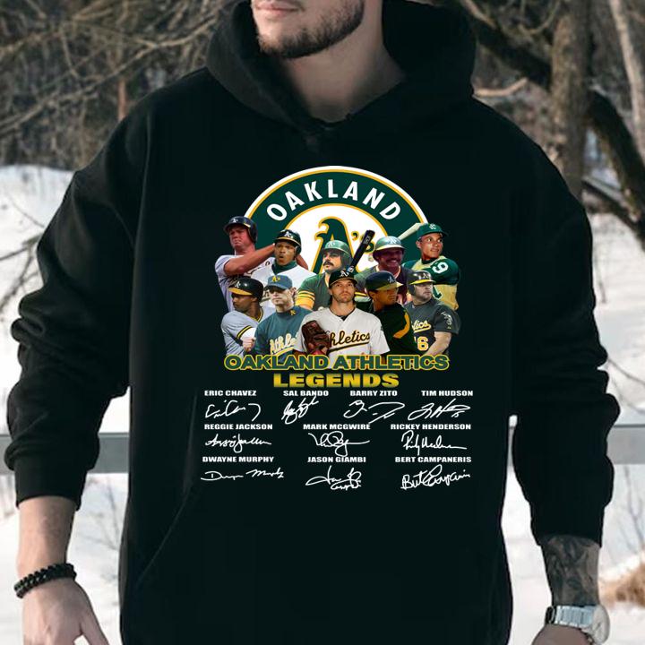 Oakland Athletic Legends Signature t-shirt hoodie
