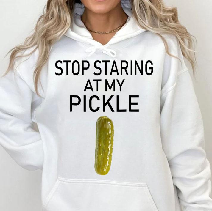 Awesome Mens Staring At My Pickle Dirty Adult Halloween t-shirt hoodie