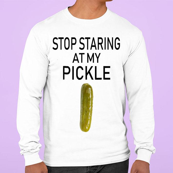 Awesome Mens Staring At My Pickle Dirty Adult Halloween t-shirt sweatshirt