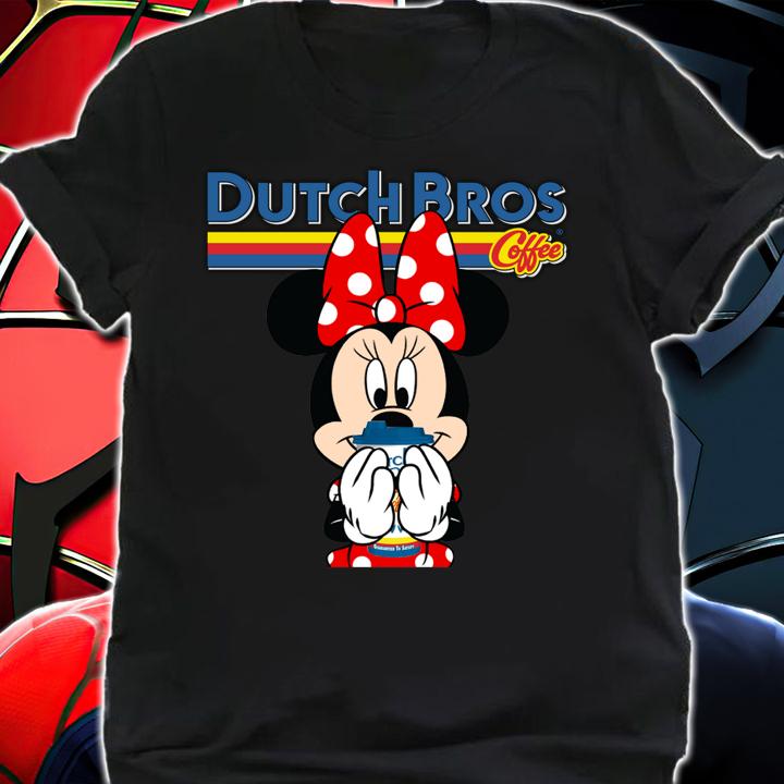 Minnie Mouse drinking Dutch Bros Coffee t-shirt shirt