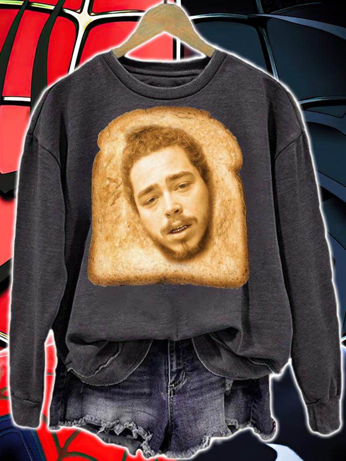 Toast mashup Post Malone t-shirt sweatshirt