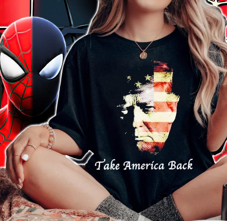 Donald Trump take America back t-shirt woman shirt
