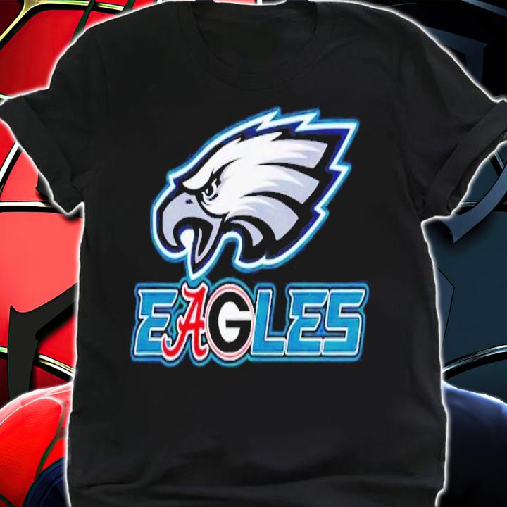 Eagles Philadelphia Eagles and Alabama Crimson Tide and Georgia Bulldogs t-shirt shirt