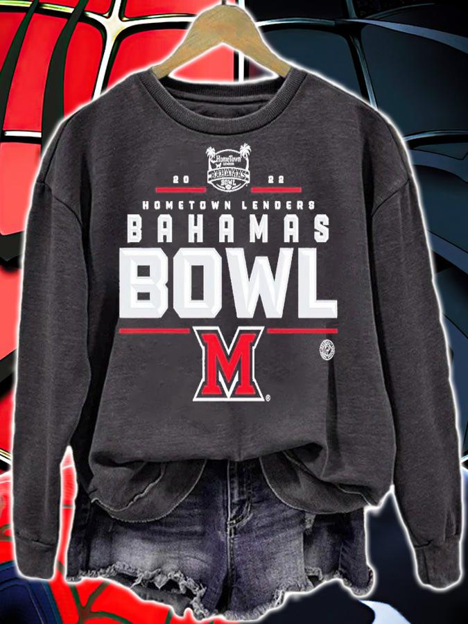 2022 Hometown Lenders Bahamas Bowl Miami RedHawks shirt t-shirt sweatshirt