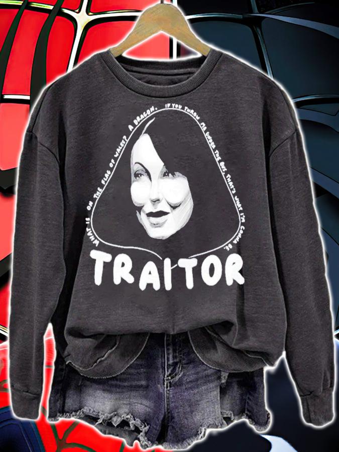 Amanda Traitor White Shirt t-shirt sweatshirt
