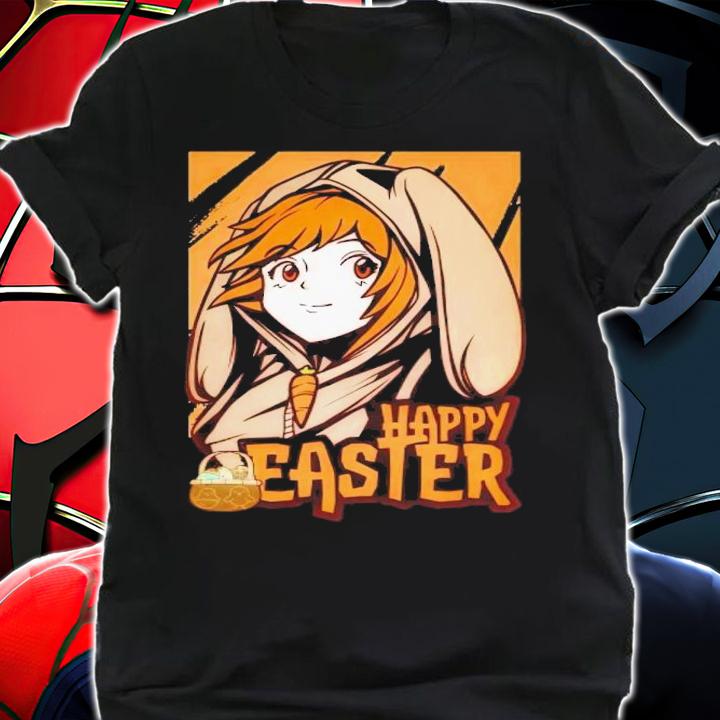 Anime Bunny Happy Easter shirt t-shirt shirt