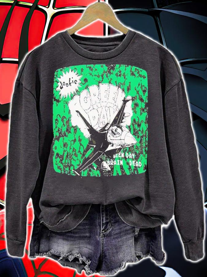 Brain Dead x Green Day Airplane shirt t-shirt sweatshirt