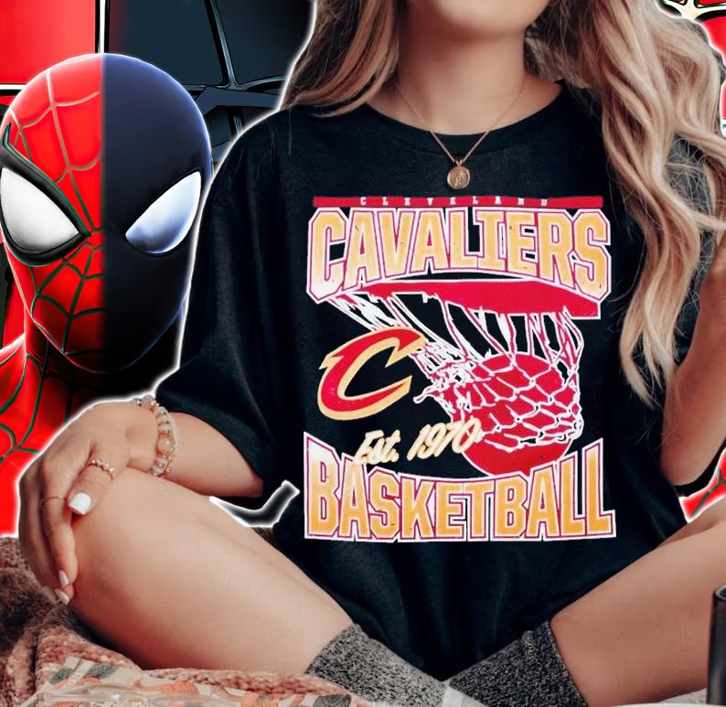Cavaliers Basketball Est 1970 Shirt t-shirt woman shirt