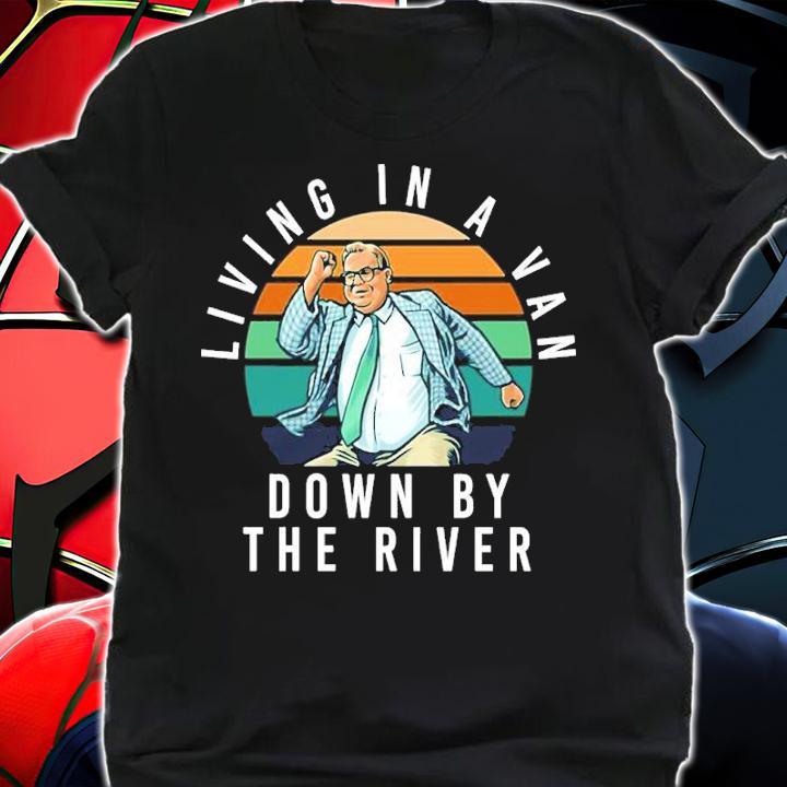 Chris Farley Living In A Van Down By The River Vintage Shirt t-shirt shirt