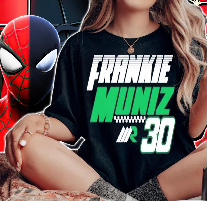 Frankie Muniz Racing 30 Shirt t-shirt woman shirt