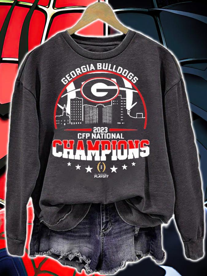 Georgia Bulldogs 2023 CFP National Championship Shirt t-shirt sweatshirt