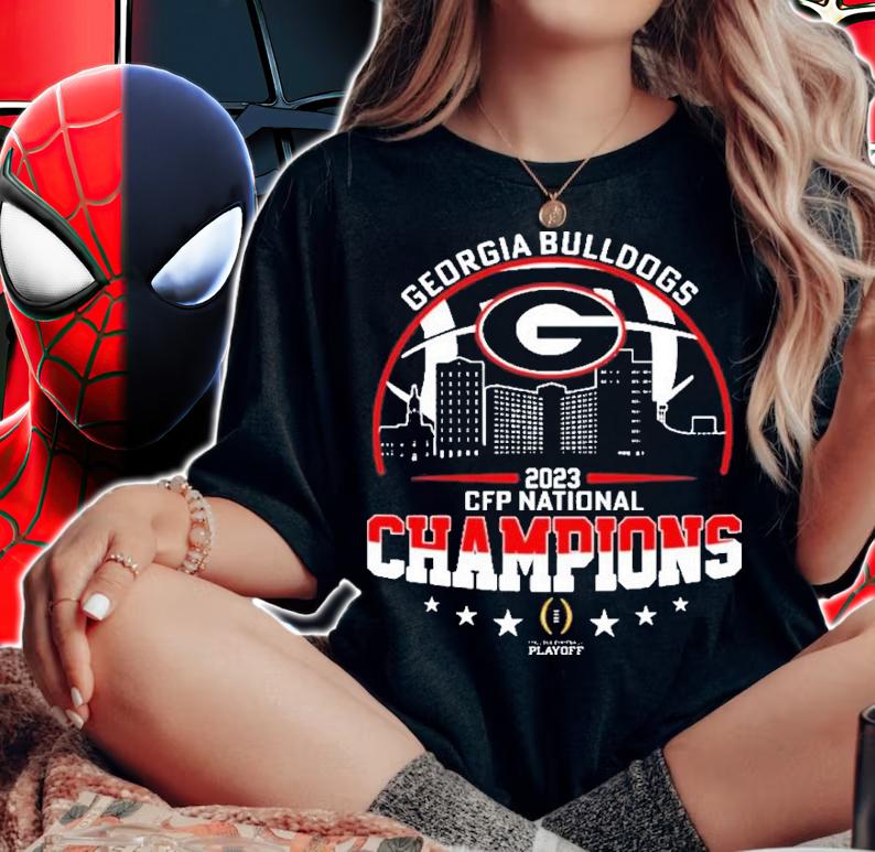 Georgia Bulldogs 2023 CFP National Championship Shirt t-shirt woman shirt