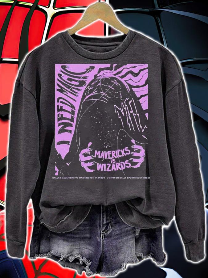 I need magic Mavericks vs Wizards shirt t-shirt sweatshirt