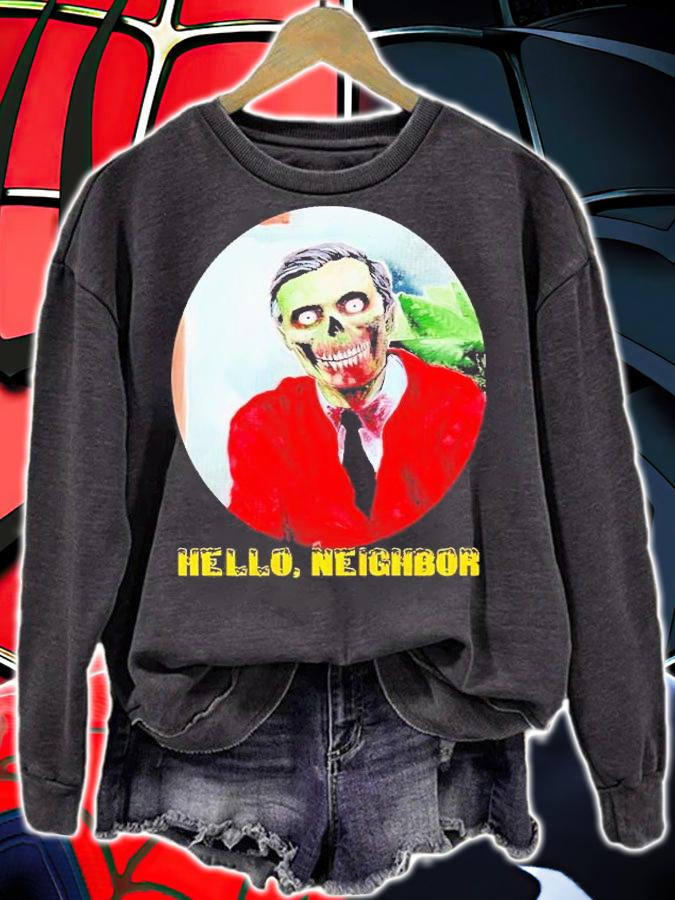 Hello neighbor shirt, hoodie, sweater and tank top t-shirt sweatshirt