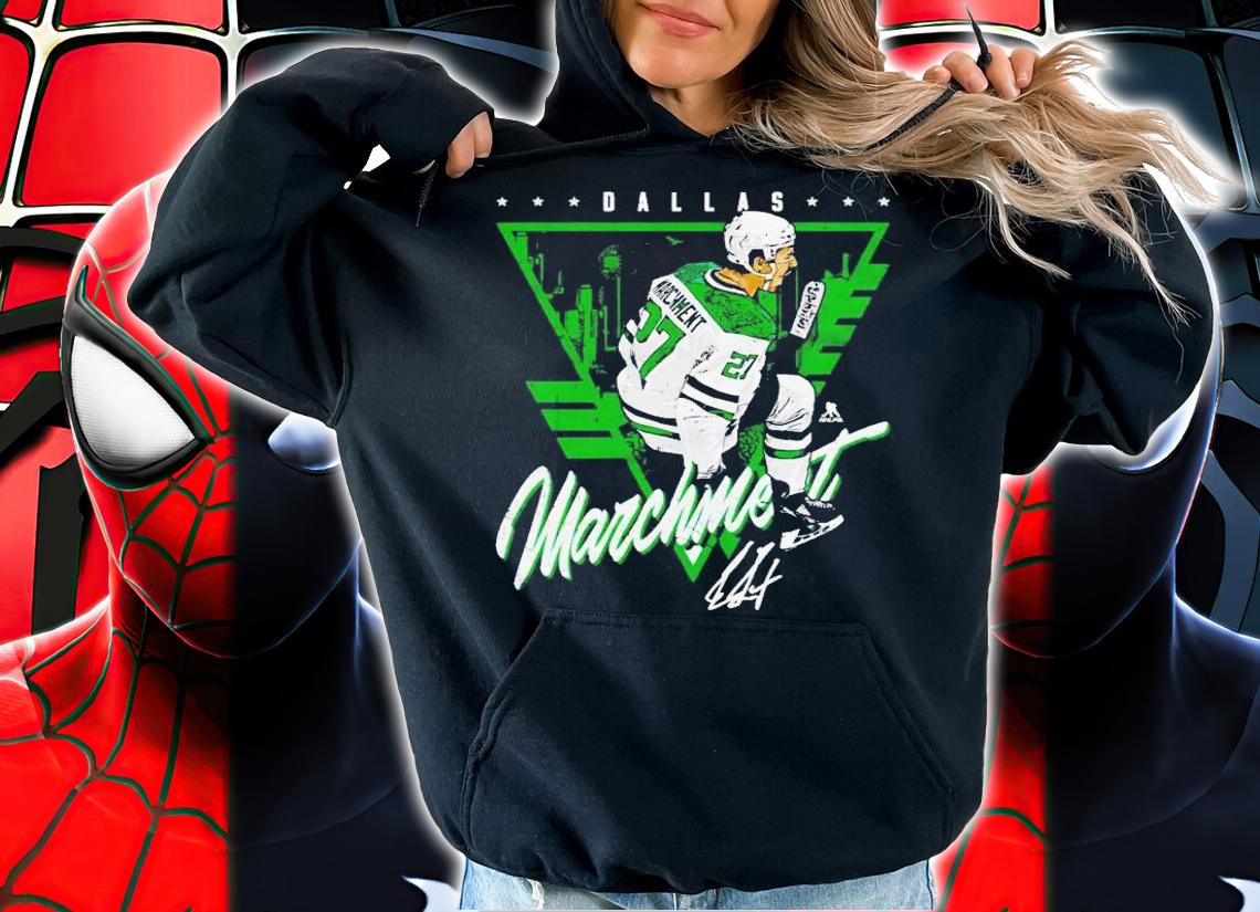 Mason Marchment Dallas Triangle Retro signature shirt t-shirt hoodie