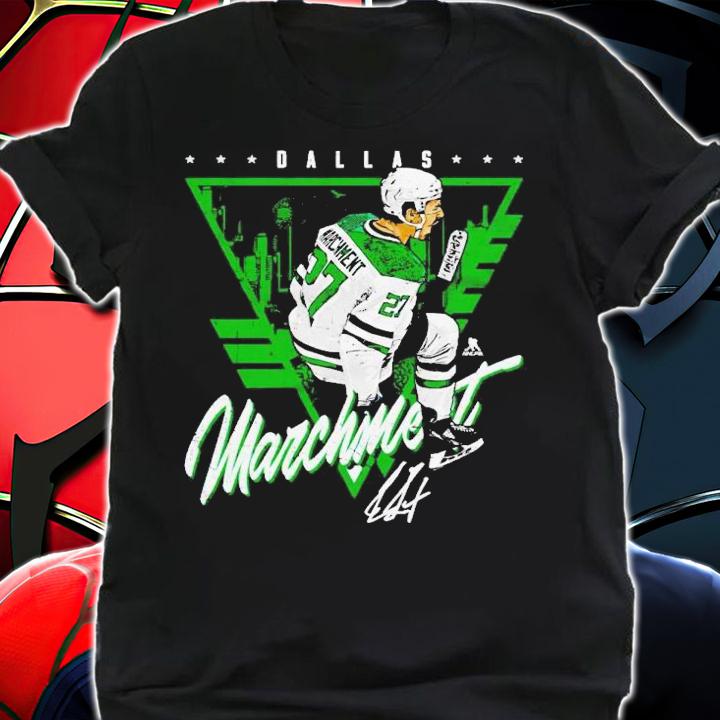Mason Marchment Dallas Triangle Retro signature shirt t-shirt shirt