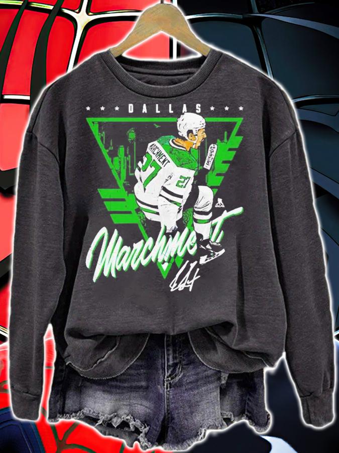 Mason Marchment Dallas Triangle Retro signature shirt t-shirt sweatshirt