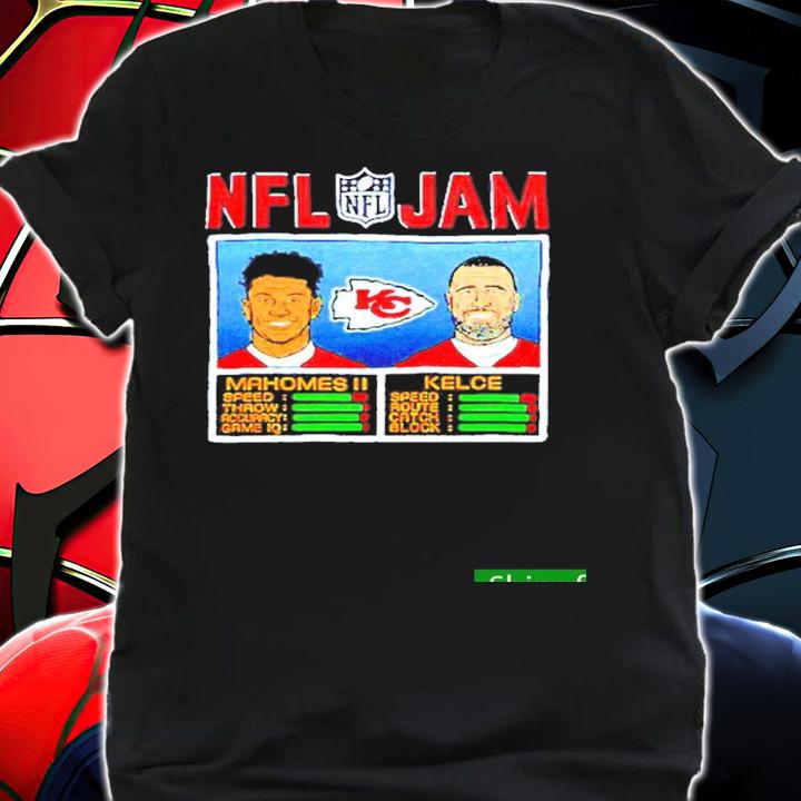 Nice nFL Jam Chiefs Mahomes And Kelce Shirt t-shirt shirt