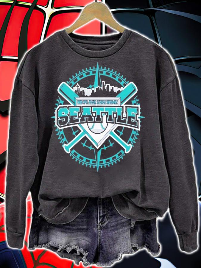 No Place Like Home Seattle Baseball shirt t-shirt sweatshirt