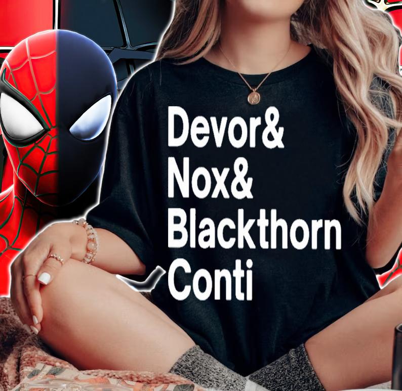 Milena Mckay Devor And Nox And Blackthorn Conti Shirt t-shirt