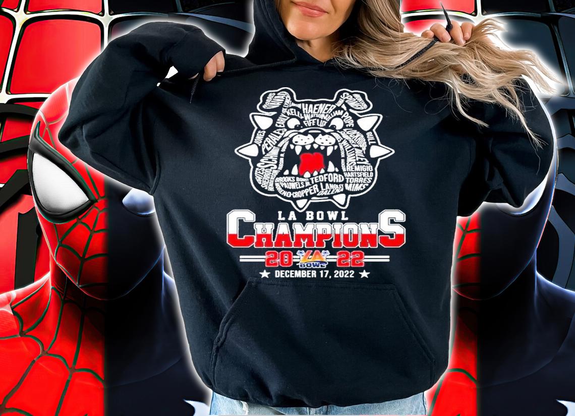 Mississippi State Bulldogs Player Names LA Bowl Champions 2022 Shirt t-shirt hoodie