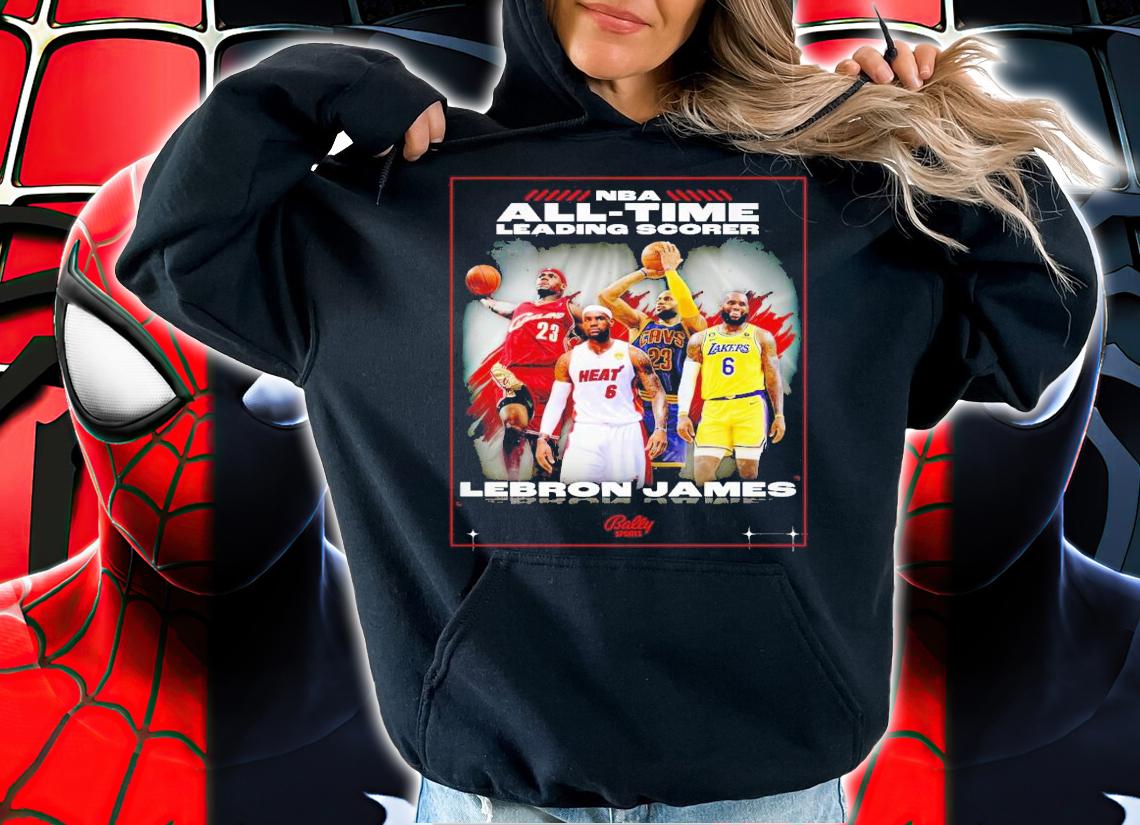 NBA all time scoring leader LeBron James Points King 38388 shirt t-shirt