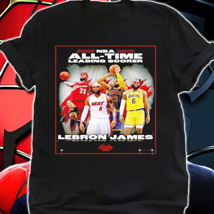 NBA all time scoring leader LeBron James Points King 38388 shirt t-shirt