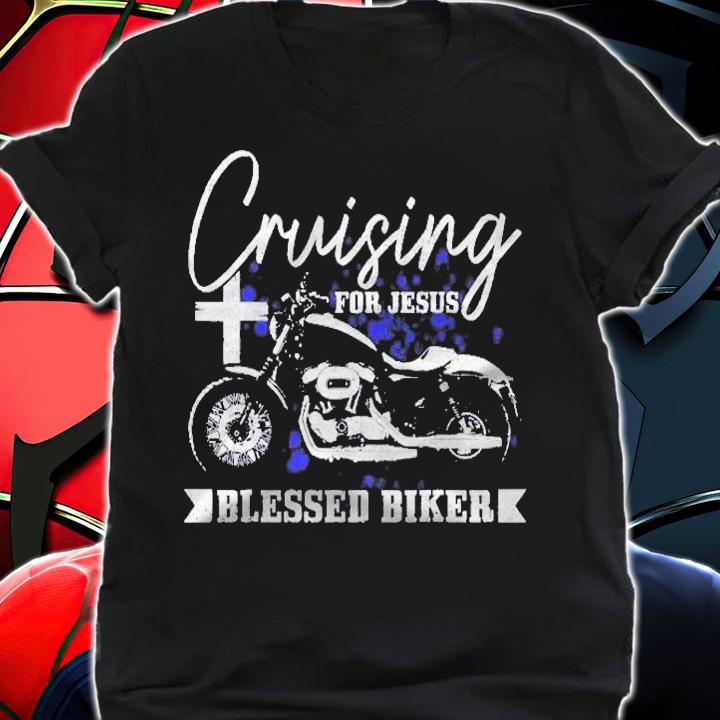Christian Biker Cruising For Jesus Vintage Motorcycle Shirt t-shirt shirt