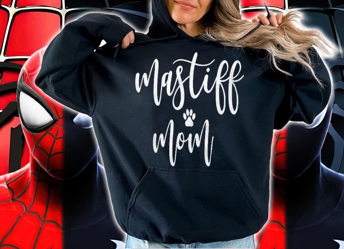 Mastiff Mom Gifts Rescue Mastiff T-shirt hoodie
