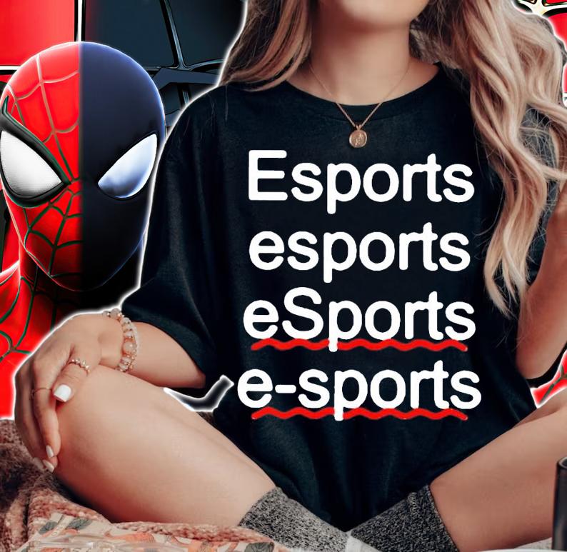 Esport esports eSports e-sports shirt woman shirt