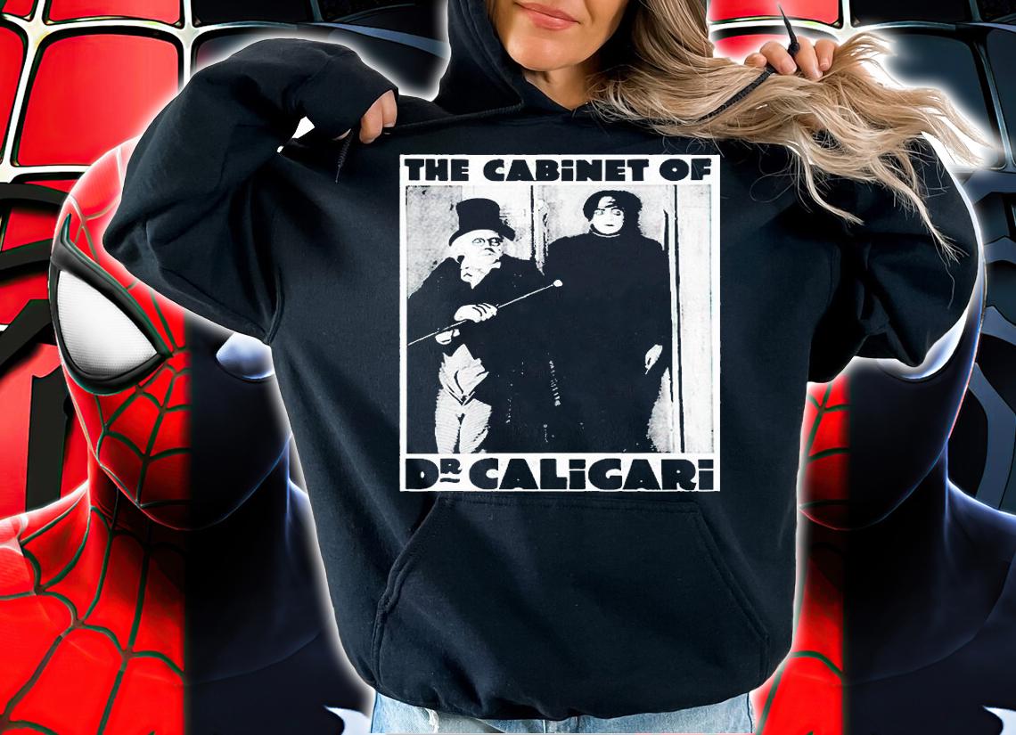 The Cabinet of Dr Caligari Halloween monster poster Vintage T-shirt hoodie