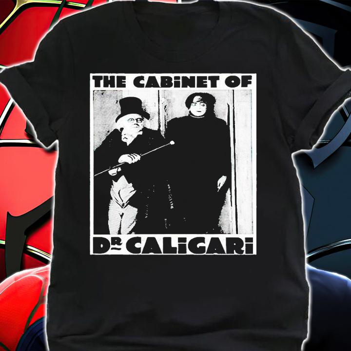 The Cabinet of Dr Caligari Halloween monster poster Vintage T-shirt shirt