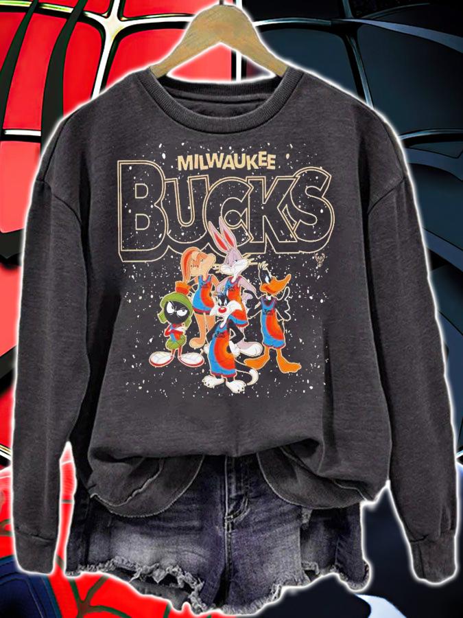 Milwaukee Bucks Space Jam 2 Home Squad Advantage shirt