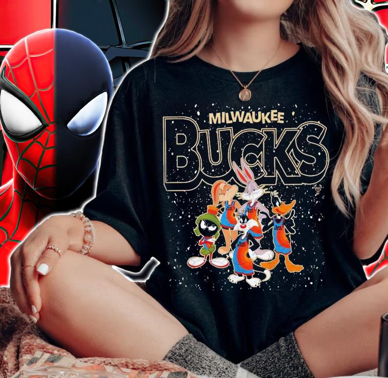 Milwaukee Bucks Space Jam 2 Home Squad Advantage shirt
