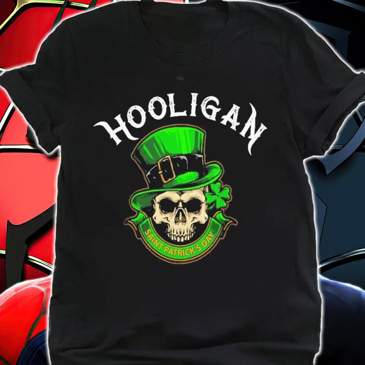 Skull Hooligan Saint Patrick's Day shirt
