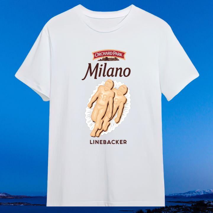 Orchard Park Milano Cookies Linebacker Buffalo Bills Matt Milano T-Shirt