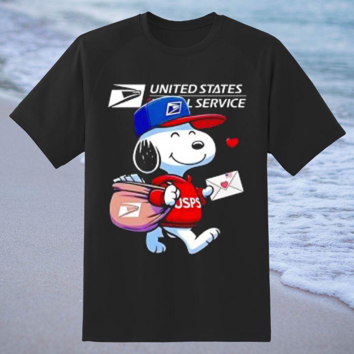 Usps Snoopy United States Postal Service Funny Shirt