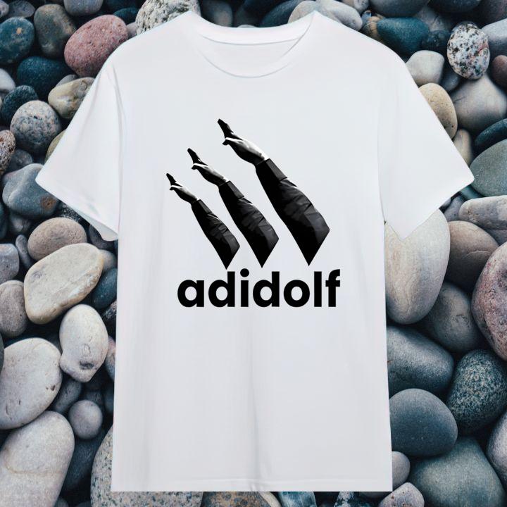Adidolf Parody Adidas Logo T-Shirt