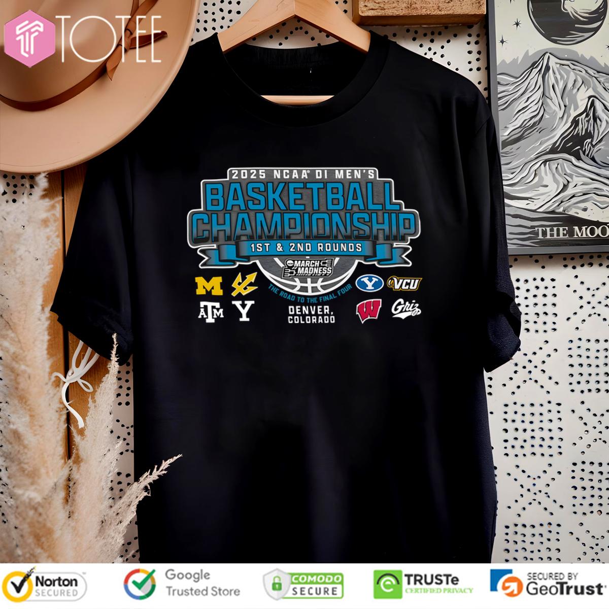 Ncaa Di Mens Basketball Championship 2025 Denver Colorado Shirt