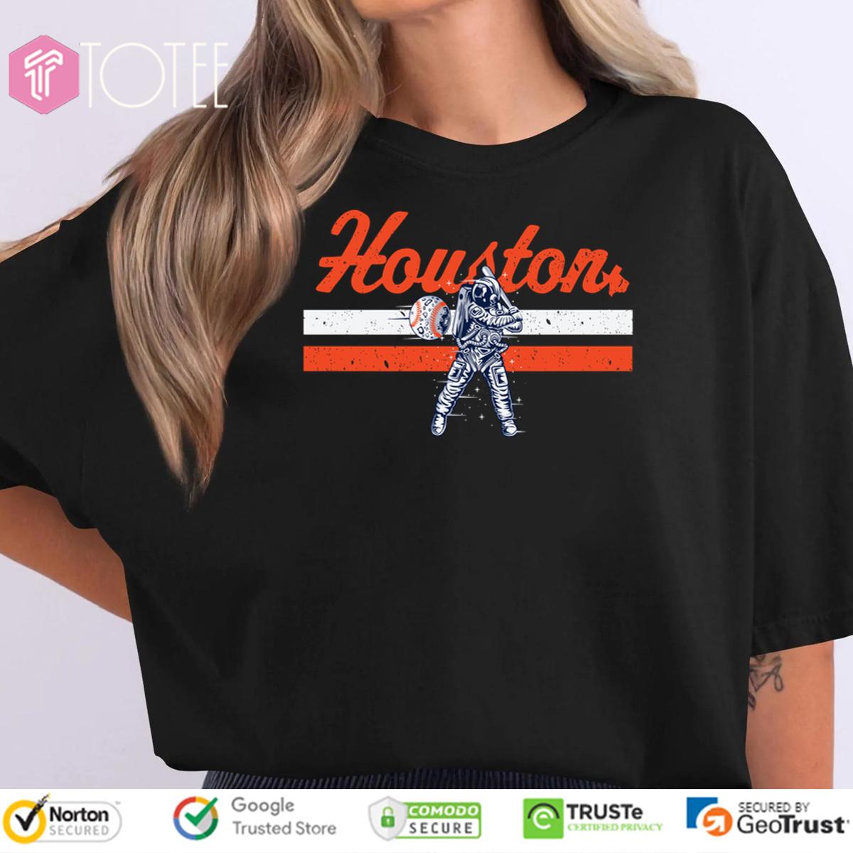 Astronaut Houston Astros Hit The Ball Shirt