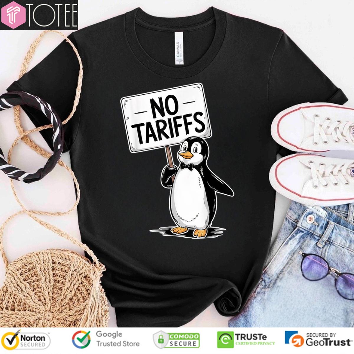 Penguins No Tariffs Tax Shirt: Show Your Support & Save Money!