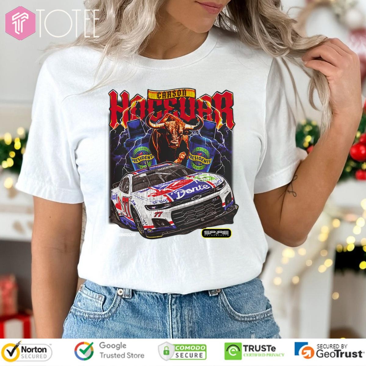 Carson Hocevar E2 Apparel Chilis Car T-shirt