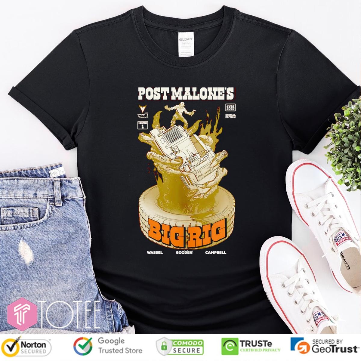 Big Rig Fcbd 2025 Post Malone Wassel Gooden Campbell T-shirt