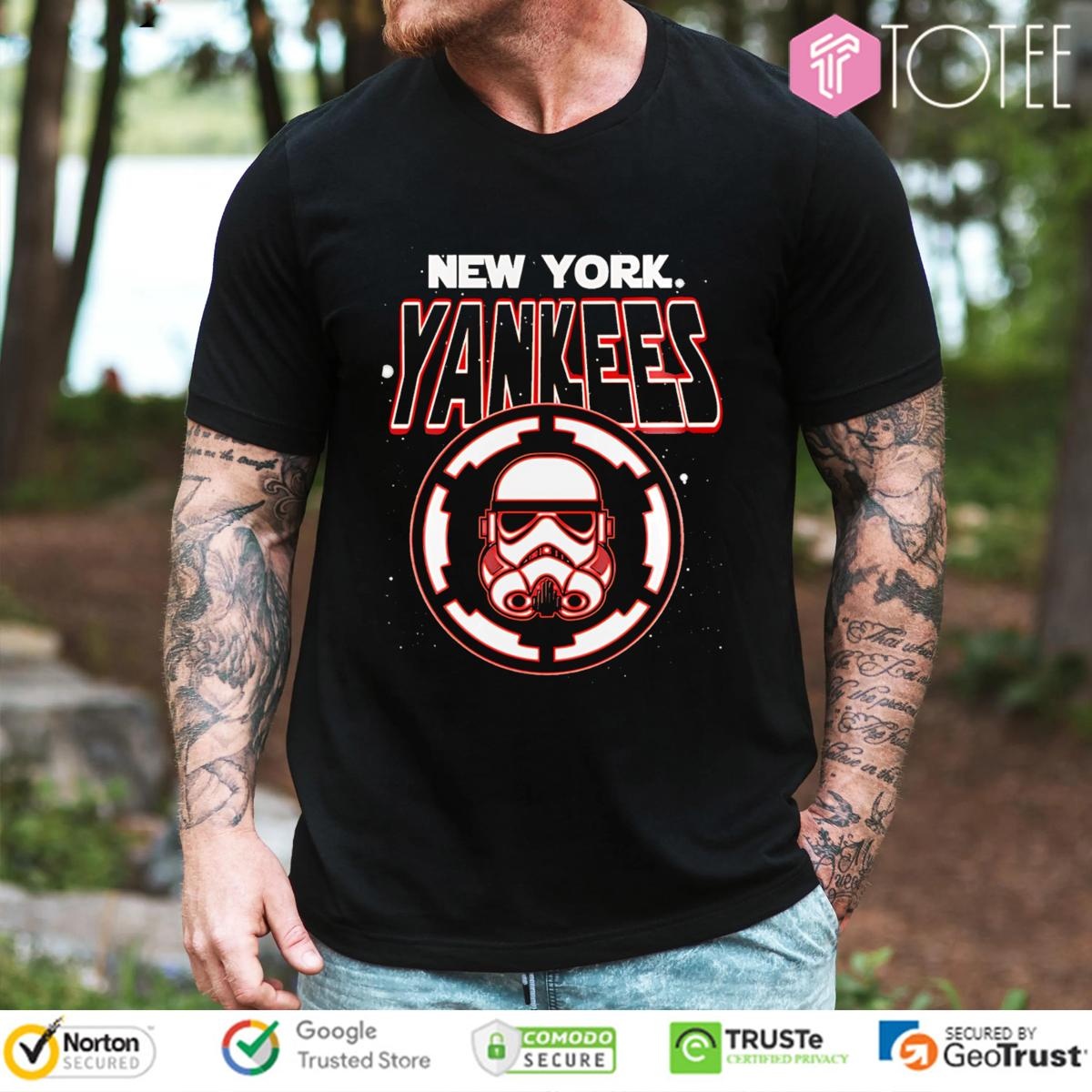 Star Wars Stormtrooper New York Yankees Baseball T-shirt